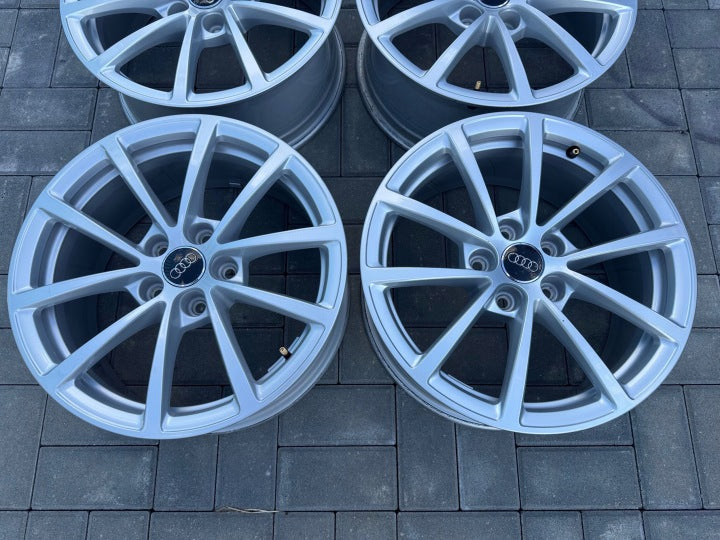 4x Alufelge 17 Zoll 4K0601025 Audi A6 Rim Wheel FEL2452217370kg