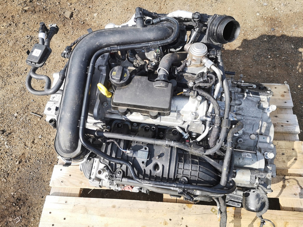 Motor VW T-Cross DLA 1.0 TSI 24TKm Benzin Engine Komplett