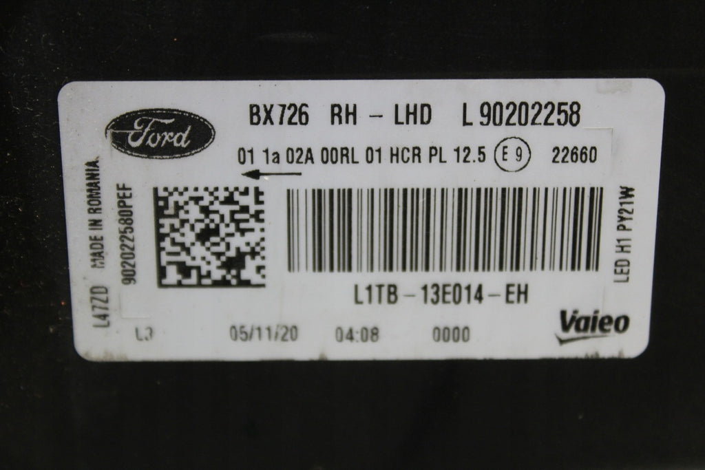 Frontscheinwerfer Ford Puma L1TB13E014-EH Full LED Rechts Scheinwerfer Headlight SCH3753498332ga
