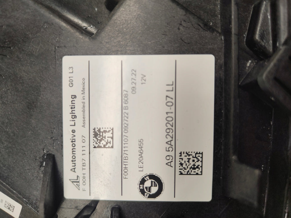 Frontscheinwerfer BMW X3 G01 X4 G02 A95A29201-07 Full LED Links Headlight SCH7380843699ke