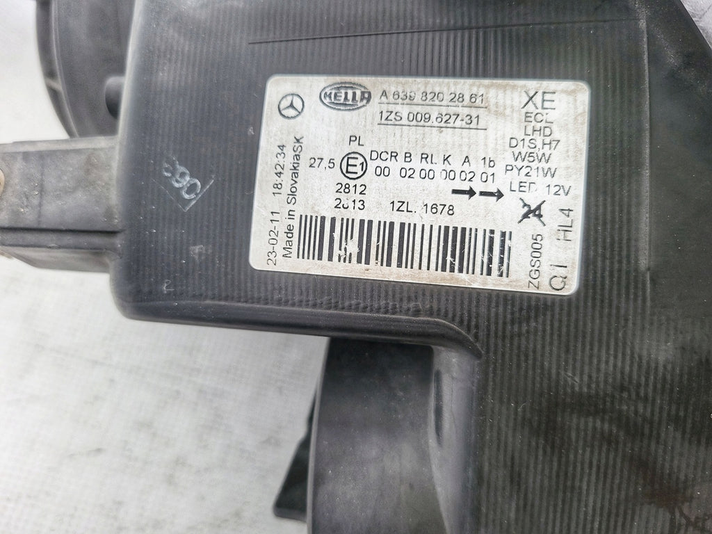 Frontscheinwerfer Mercedes-Benz Viano W639 Vito A6398202861 Xenon Links