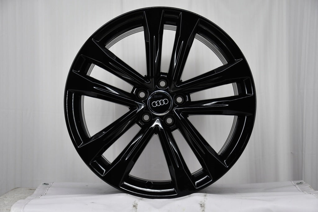 1x Alufelge 19 Zoll 8.5" 5x112 45ET Glanz Schwarz 4G0601025 Audi Rim Wheel FEL3249290594hk