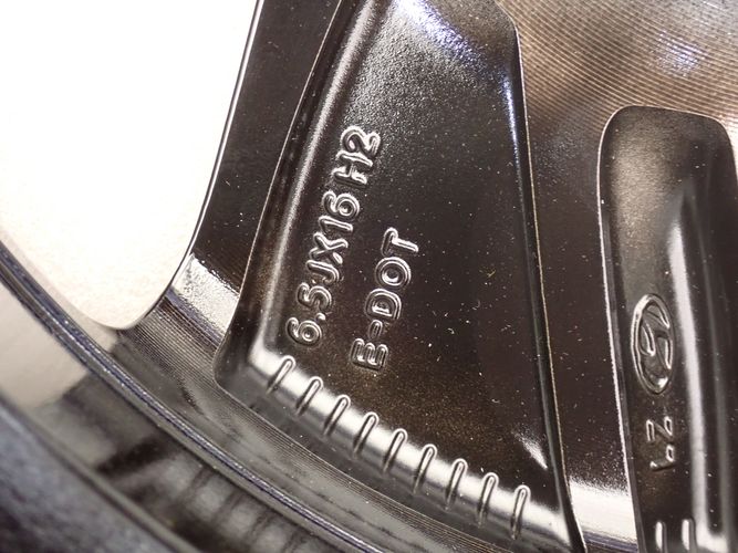 1x Alufelge 16 Zoll 6.5" 4x100 48ET 52910-K7200 Hyundai I10 Iii Rim Wheel