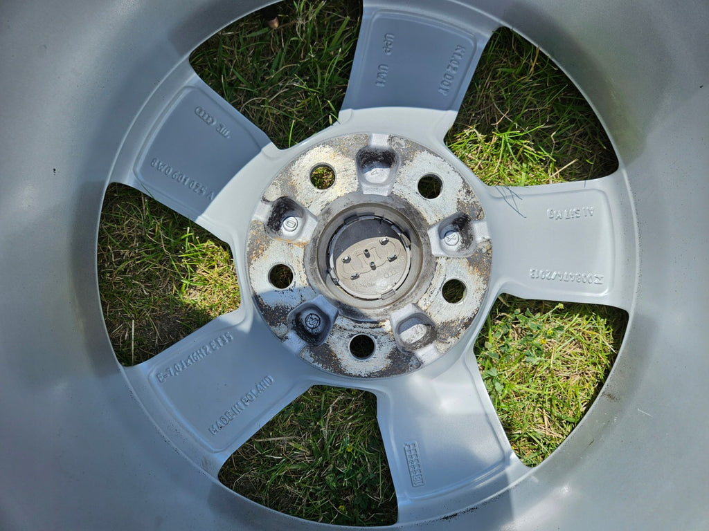 4x Alufelge 16 Zoll 7.0" 5x112 35ET Glanz Silber 8W0601025A Audi A4 Rim Wheel FEL7523527977hy