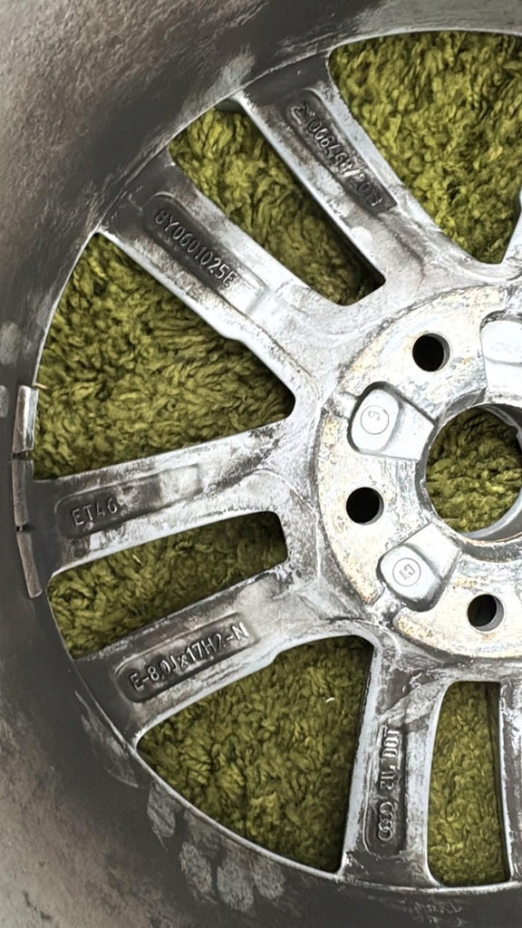 1x Alufelge 17 Zoll 8.0" 5x112 46ET Matt Silber 8Y0601025E Audi A3 Rim Wheel FEL7031674721pv