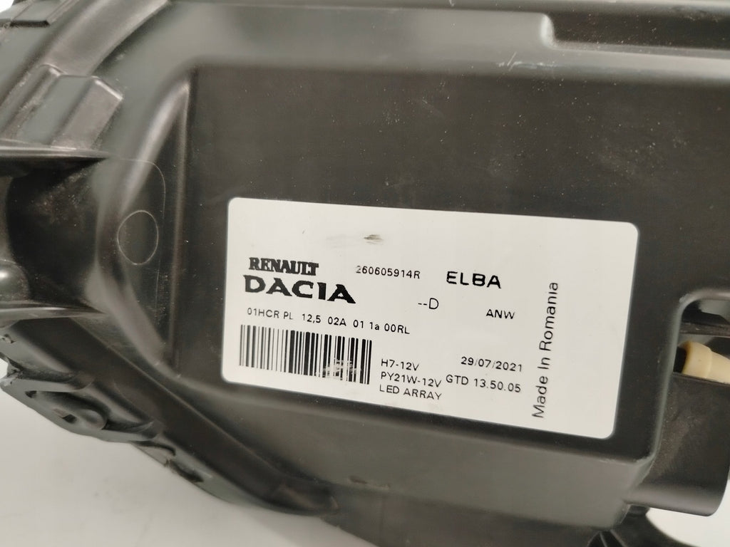 Frontscheinwerfer Dacia Sandero III Logan 260605914R LED Links Headlight SCH3348834841yo