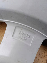 Load image into Gallery viewer, 1x Alufelge 14 Zoll 5.0" 4x108 36ET Glanz Silber Ford Et Rim Wheel FEL3653648094np