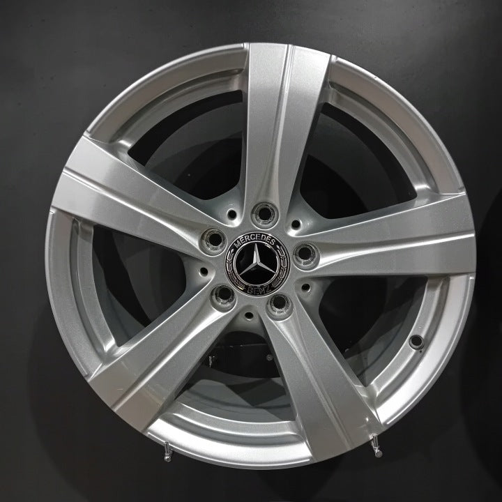 4x Alufelge 17 Zoll 7.0" 5x112 44 5ET Silber Mercedes-Benz W206 Rim Wheel FEL5544292051jx