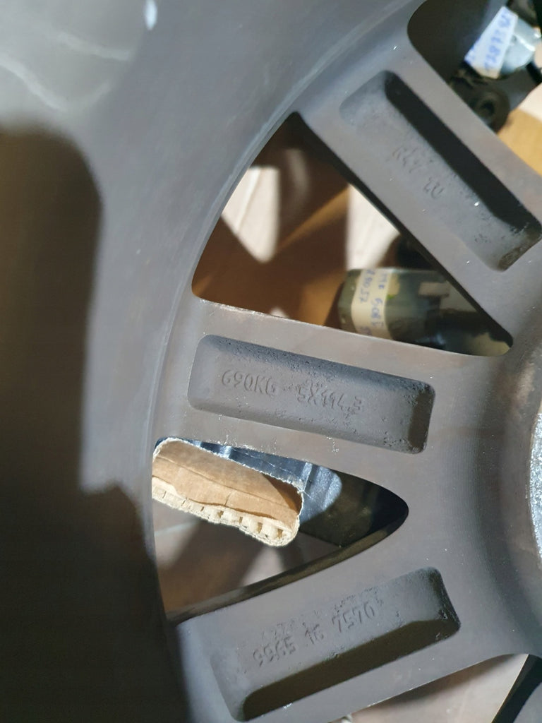 1x Alufelge 18 Zoll 7.5" 5x108 50ET Glanz Silber 9809687377 Mazda 3008 Rim Wheel FEL2880733597pe