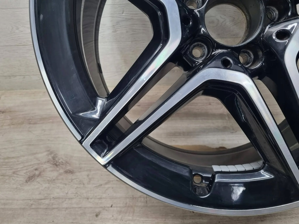 1x Alufelge 19 Zoll 8.0" 5x112 38ET A2534015300 Mercedes-Benz Glc Amg Rim Wheel FEL5172291150kr