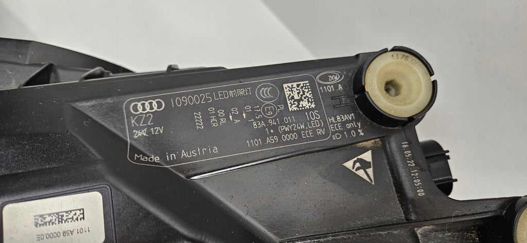 Frontscheinwerfer Audi Q3 83A941011 LED Links Scheinwerfer Headlight SCH2055596372pe