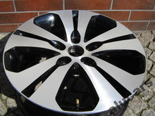 Load image into Gallery viewer, 1x Alufelge 18 Zoll 7.0&quot; 5x114.3 40ET Glanz Schwarz 52910-3U350 Kia Carens