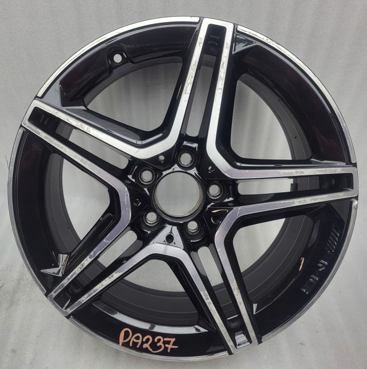 1x Alufelge 18 Zoll 7.5" 5x112 49ET A1774011500 Mercedes-Benz Cla C118 Rim Wheel FEL2195508309wi