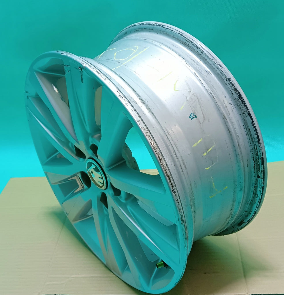 1x Alufelge 15 Zoll Glanz 6R0601025BE Skoda Polo 6r Rim Wheel FEL4647310706ra