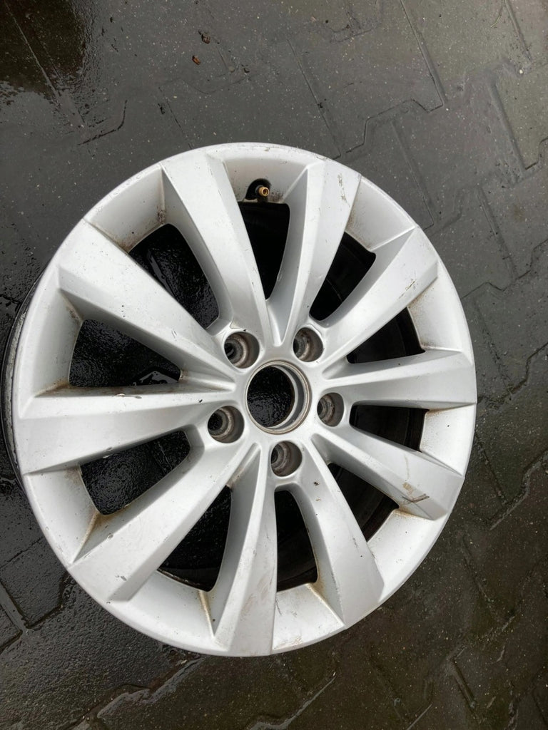 1x Alufelge 16 Zoll 6.5" 5x112 44ET Matt Silber 5C0601025T VW Beetle Rim Wheel FEL3640064810xn