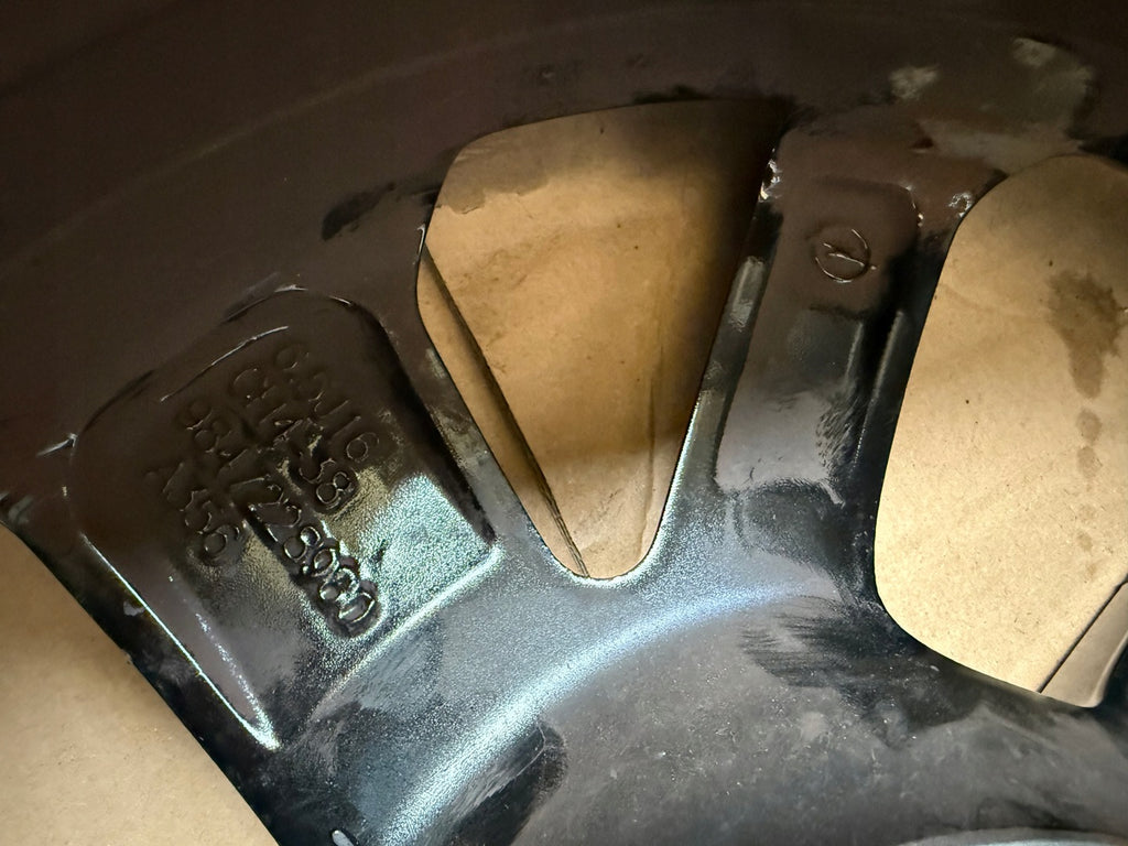 1x Alufelge 16 Zoll 6.5" 4x100 38ET Opel Corsa Rim Wheel