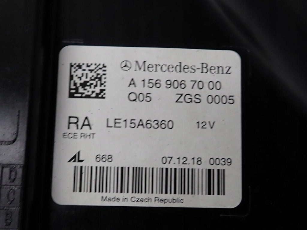 Frontscheinwerfer Mercedes-Benz X156 A1569067000 LED Rechts Headlight SCH3879212844go