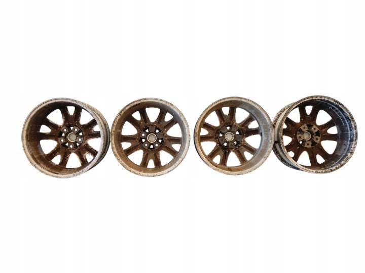 4x Alufelge 17 Zoll 8.5" 5x114.3 Glanz Silber 40300-JY02B Renault Koleos I FEL3002424340bz