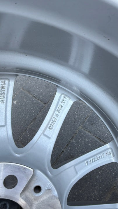 4x Alufelge 17 Zoll 7.5" 5x112 27ET Glanz Silber 6868217 Audi G30 I Rim Wheel FEL1207985499mc