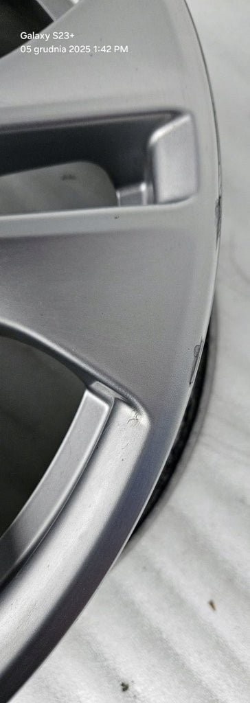 1x Alufelge 17 Zoll 7.5" 5x112 47ET Glanz Silber Mercedes-Benz W204 Rim Wheel FEL3362528568ud