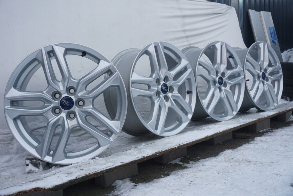 4x Alufelge 18 Zoll 7.5" 5x108 55ET Glanz Graphit EM2C-J1A Ford Galaxy Rim Wheel FEL3978530019le