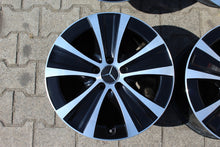 Laden Sie das Bild in den Galerie-Viewer, 4x Alufelge 18 Zoll 8.0" 5x112 43ET Glanz Schwarz A2134013700 Mercedes-Benz W213 FEL9461754724an