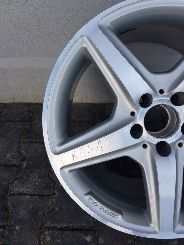 1x Alufelge 18 Zoll 9.5" 5x112 48ET Glanz Silber A2184011502 Mercedes-Benz Cls FEL1992309244mz