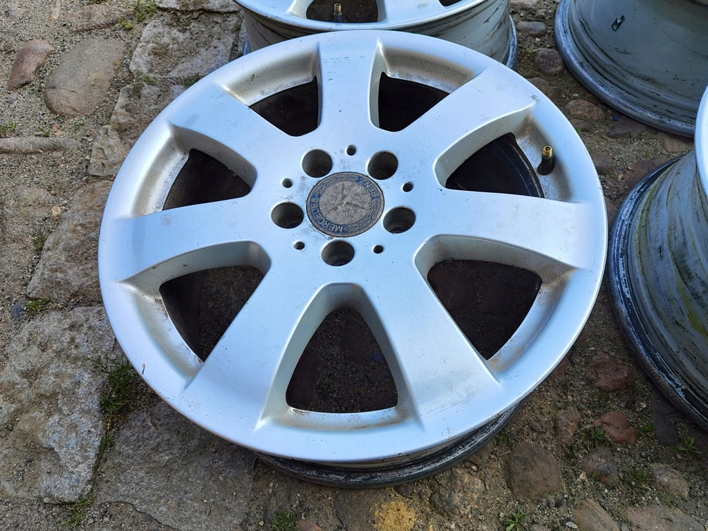4x Alufelge 17 Zoll 7.5" 5x112 58ET Silber A2514011002 Mercedes-Benz Vito W251 FEL7232632105hu