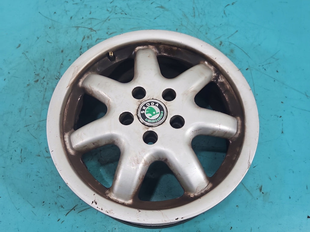 4x Alufelge 16 Zoll 7.0" 5x112 45ET Skoda Octavia Ii Rim Wheel FEL5801404883ko