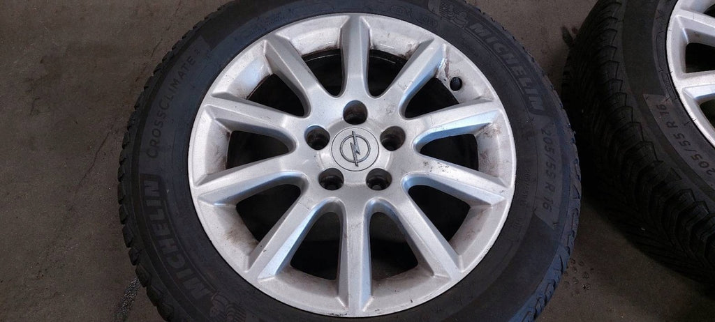 4x Alufelge 16 Zoll 6.5" 5x110 37ET Opel Rim Wheel FEL5937720221ig