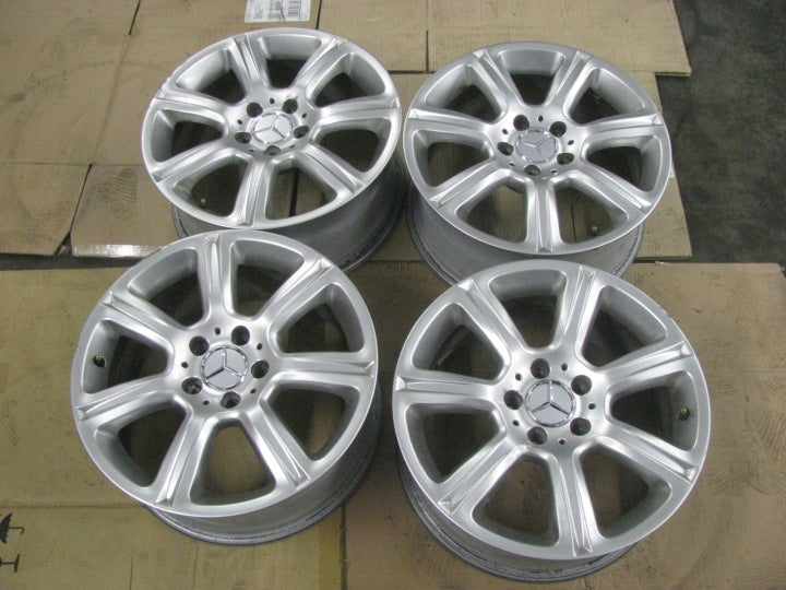 4x Alufelge 17 Zoll 7.5" 5x112 36ET A2094015102 Mercedes-Benz Clk C209 Rim Wheel FEL1773499073eh