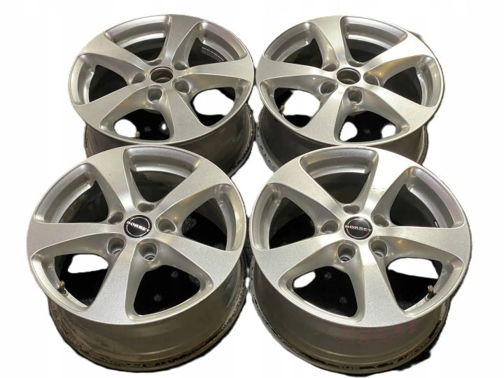4x Alufelge 16 Zoll 7.0" 5x108 40ET Silber KBA46719 Audi A4 A3 Rim Wheel FEL3972458293mv