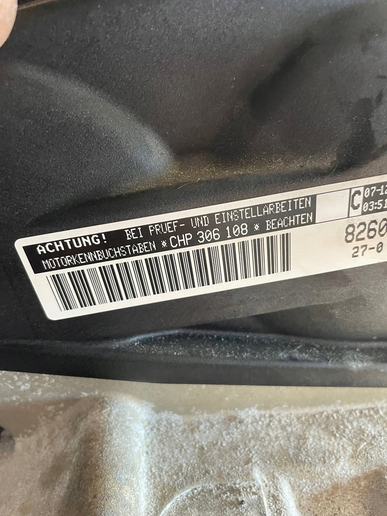 Motor Skoda VW CHP 1.4 TSI 16TKm 2015 Benzin Engine Unkomplett