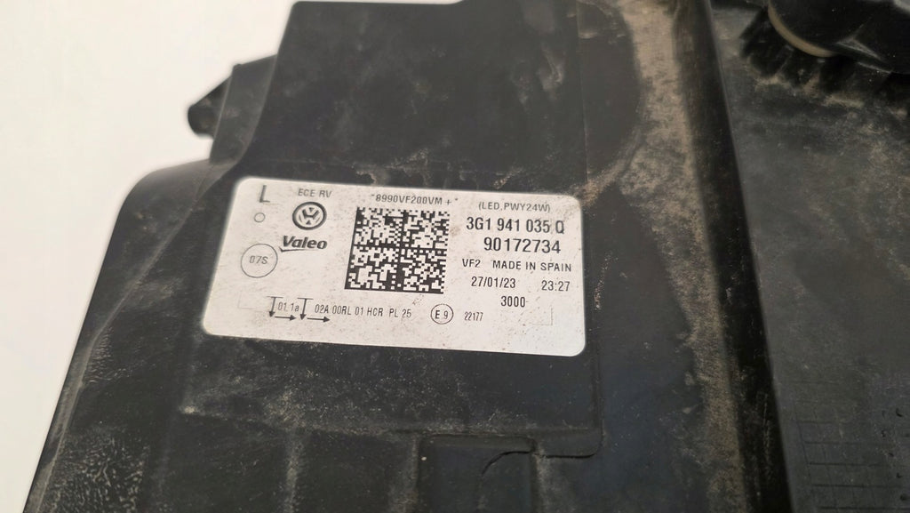 Frontscheinwerfer VW Passat B8 3G1941035 LED Ein Stück (Rechts oder Links) SCH2332021784zr