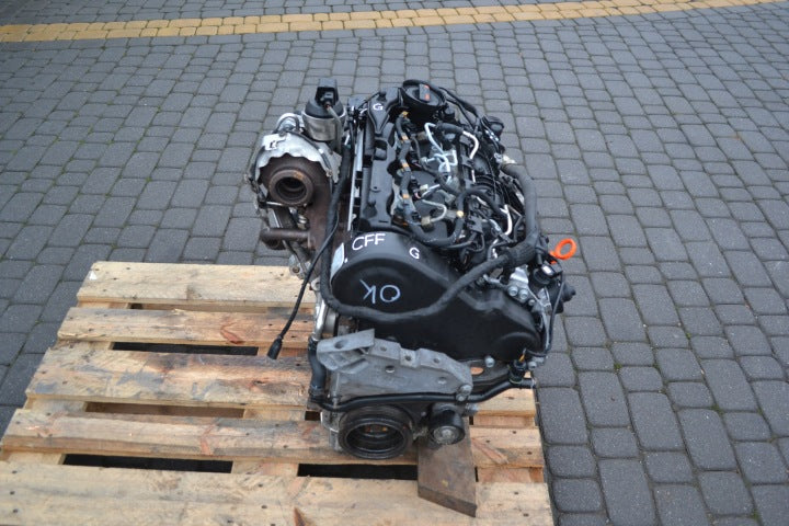Motor VW Passat CFF CFG 2.0 TDI 140PS 168TKm Diesel Engine Komplett MOT4433847233um