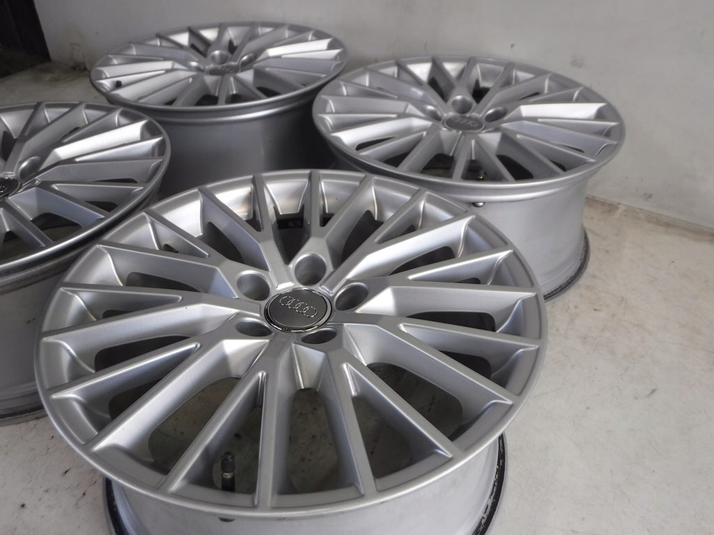4x Alufelge 18 Zoll 8.5" 5x112 50ET Glanz Silber 8S0601025 Audi Tt Rim Wheel FEL6013712016vf