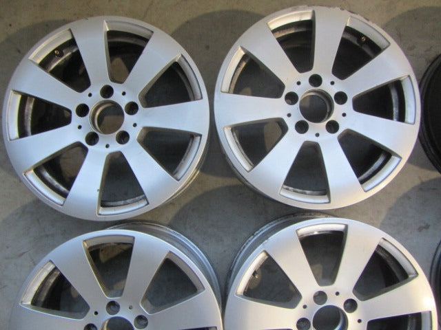 4x Alufelge 16 Zoll 7.0" 5x112 A2044011102 Mercedes-Benz Rim Wheel