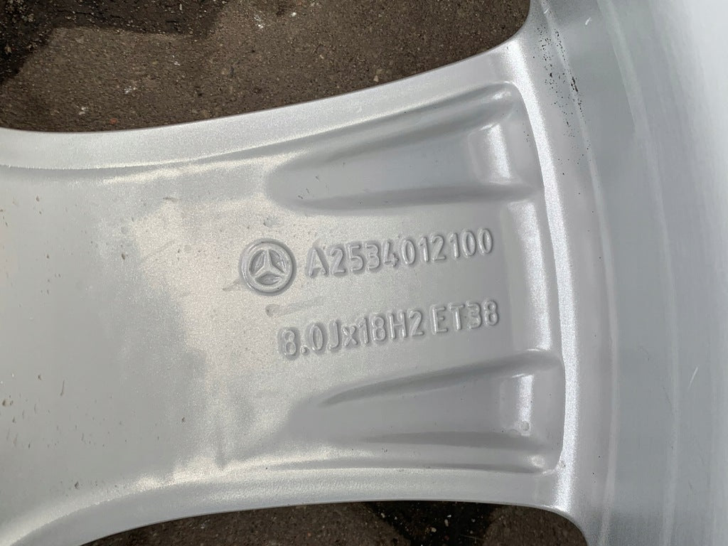 1x Alufelge 18 Zoll 8.0" 5x112 38ET A2534012100 Mercedes-Benz Glc Rim Wheel FEL7320700534xs