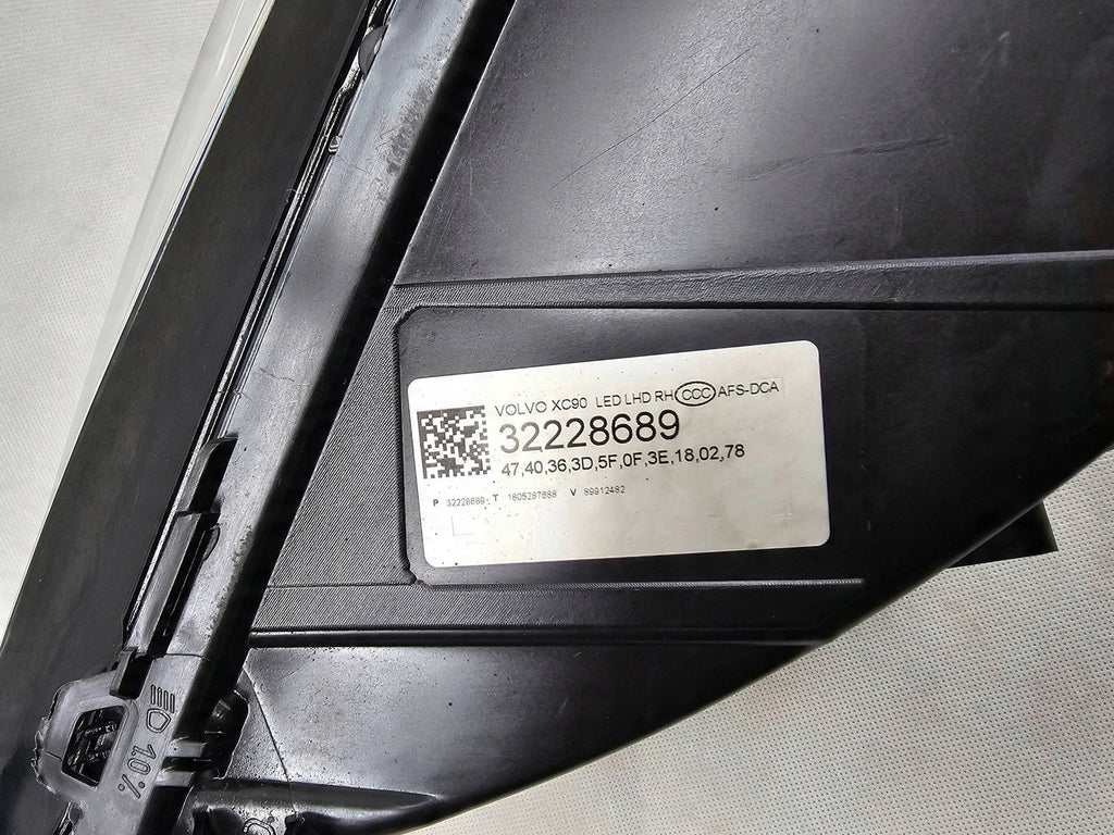 Frontscheinwerfer Volvo Xc90 II 32228689 Full LED Rechts Scheinwerfer Headlight