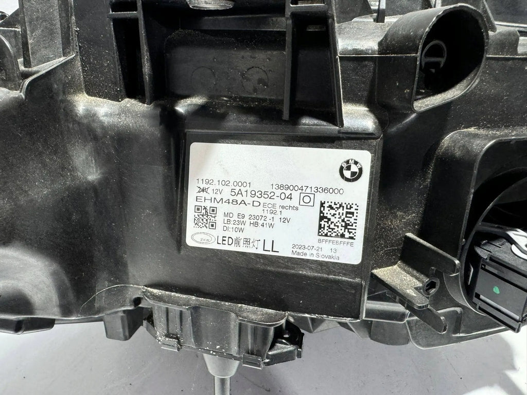 Frontscheinwerfer BMW 4 G22 G23 G26 5A1935204 Rechts Scheinwerfer Headlight SCH3570526112zn