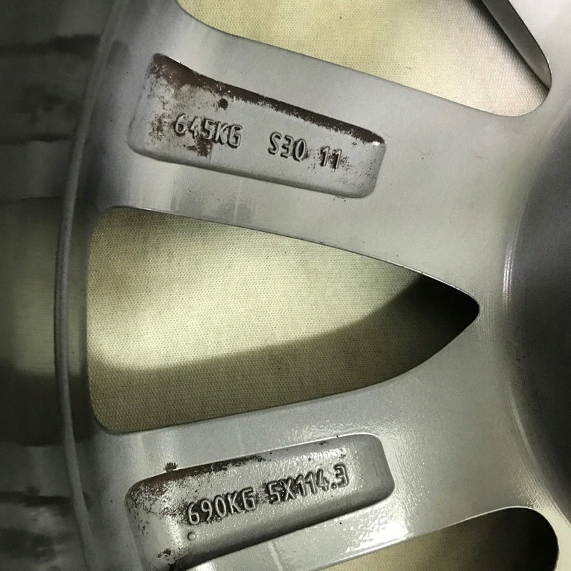 1x Alufelge 18 Zoll 7.0" 5x114.3 45ET 9965657080 Mazda Rim Wheel