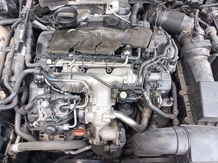 Motor VW Passat CBDC 2.0 TDI 110PS 81kW 250TKm Diesel Engine Unkomplett MOT2085922476oj