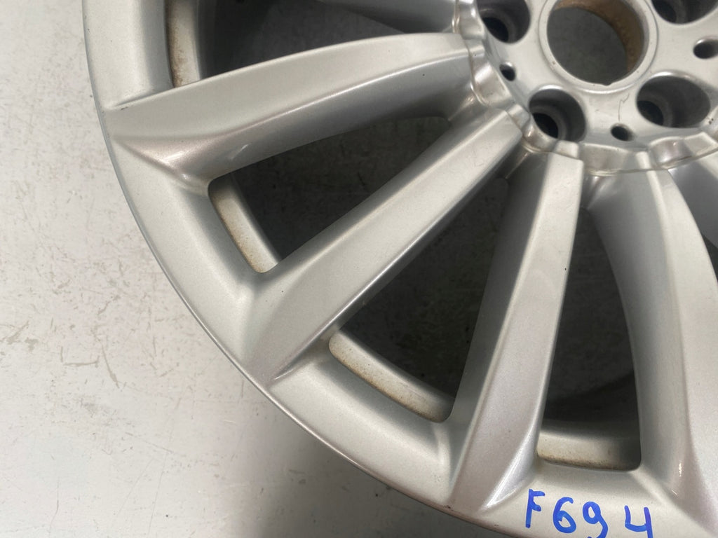 1x Alufelge 19 Zoll 8.5" 5x112 25ET Glanz Silber 6861225 BMW 1 Rim Wheel FEL3862437267ql