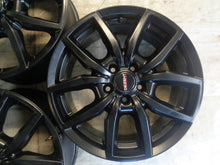 Load image into Gallery viewer, 4x Alufelge 17 Zoll 7.5" 5x112 40ET Glanz Schwarz KBA49355 Audi Mini Rim Wheel FEL6527967917vt