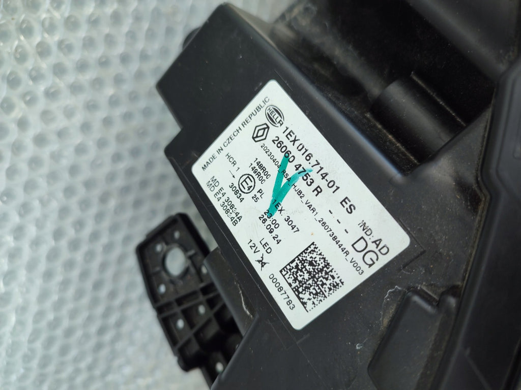Frontscheinwerfer Renault Captur II 260604753R LED Links Scheinwerfer Headlight SCH8262658453at