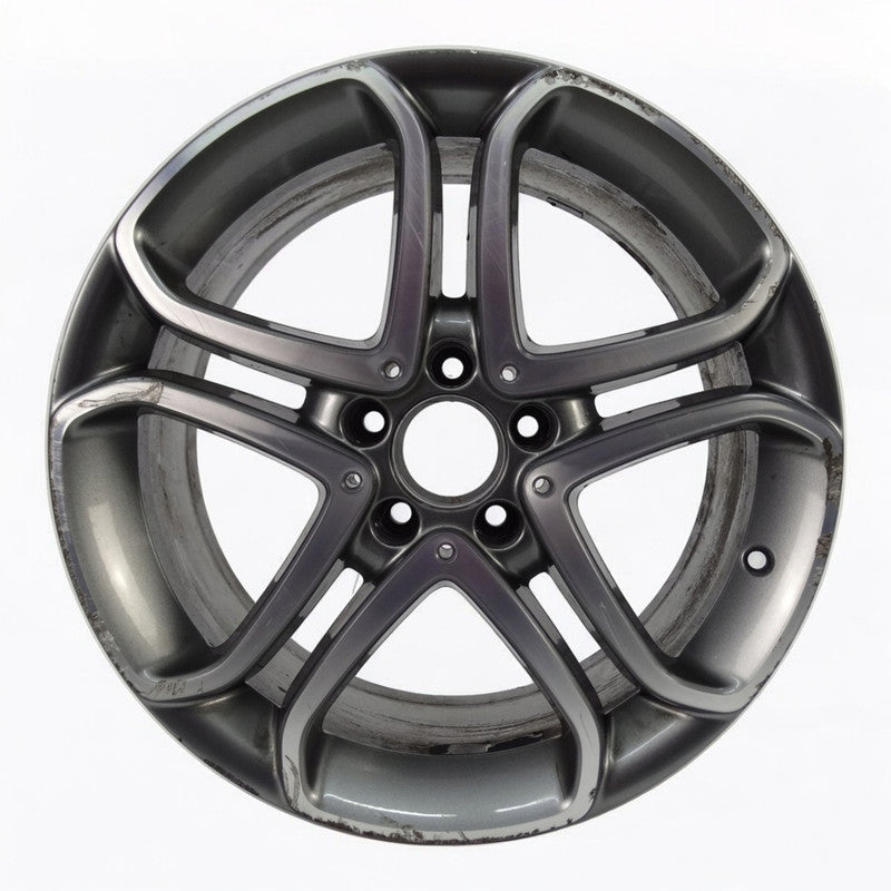 1x Alufelge 18 Zoll 8.0" 5x112 45ET A2074012502 Mercedes-Benz Coupe Rim Wheel