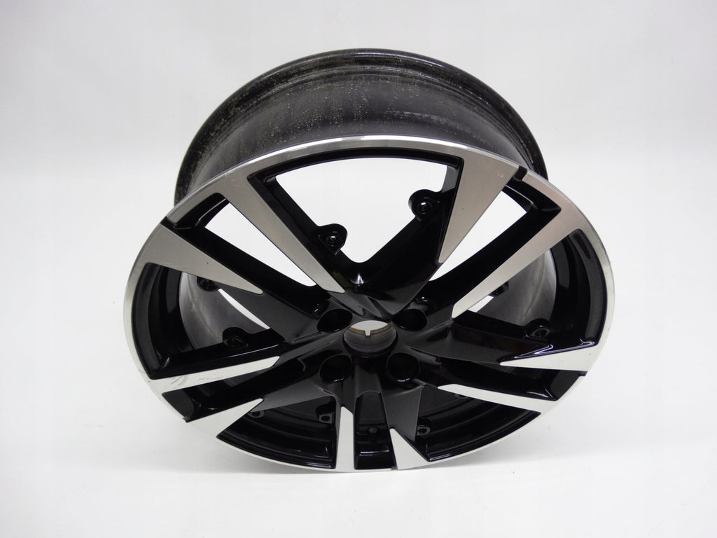 1x Alufelge 18 Zoll 7.0" 4x108 35ET Glanz Schwarz 9828186880 Peugeot 2008 Ii FEL6247575746ab