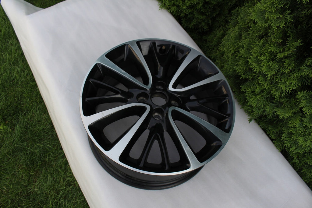 1x Alufelge 17 Zoll 7.0" 4x100 44ET Glanz Silber 13402972 13445918 Opel Corsa E