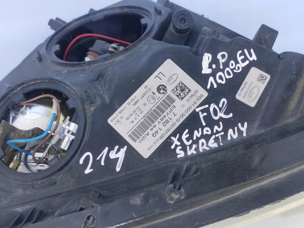 Frontscheinwerfer BMW F01 F02 F04 7182149 Xenon Ein Stück (Rechts oder Links) SCH4392025954gk
