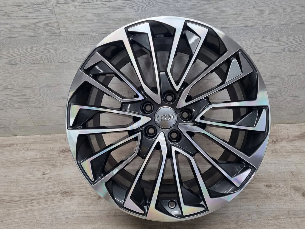 4x Alufelge 19 Zoll 8.5" 5x112 40ET Glanz Graphit 4K0601025 Audi A6 Mg Rim Wheel FEL1958717393kx